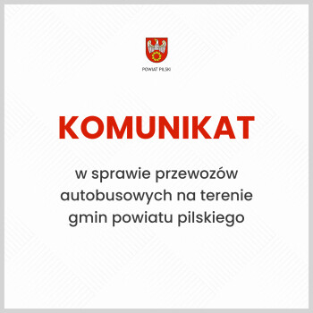 Komunikacja autobusowa funkcjonuje bez zmian