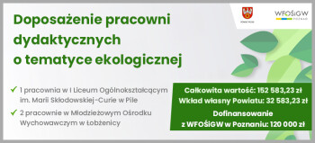 Powstaną trzy nowe pracownie edukacji ekologicznej