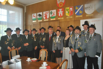 Bractwa gościły w Starostwie