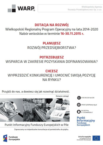 Dotacje na rozwój, wsparcie inwestycji proekologicznych