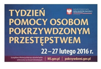 Tydzień Pomocy Ofiarom Przestępstw