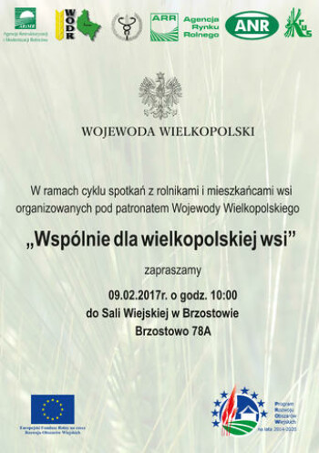 W Brzostowie „Wspólnie dla wielkopolskiej wsi”