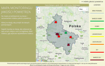 Znów przekroczony poziom PM10