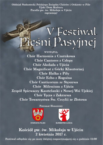 Zapraszamy na V Festiwal Pieśni Pasyjnej