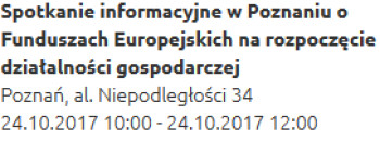 Fundusze Europejskie na rozpoczęcie działalności gospodarczej