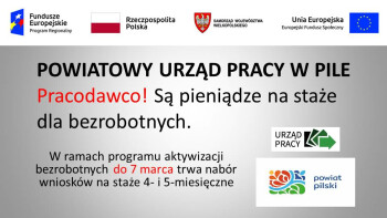 Są pieniądze na staże, działalność gospodarczą i wyposażenie stanowisk pracy