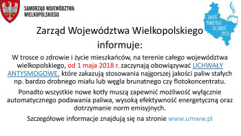 Uwaga! Niedługo wejdą w życie uchwały antysmogowe