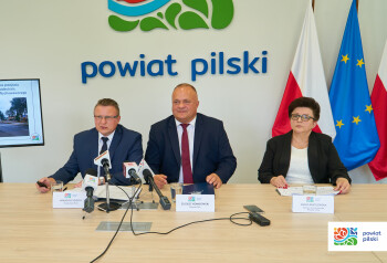 Remonty dróg i chodników w gminach powiatu pilskiego