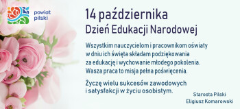 Serdeczne życzenia dla wszystkich nauczycieli