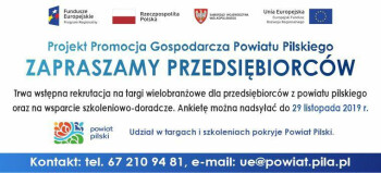 Trwa rekrutacja przedsiębiorców na targi zagraniczne i szkolenia. Zachęcamy przedsiębiorców do nadsyłania ankiet