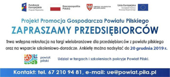 Uwaga przedsiębiorcy! Nadal trwa rekrutacja na targi zagraniczne i szkolenia. Warto się zgłosić.