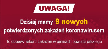 Dobowy rekord zakażeń!