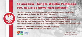 Oddajemy hołd żołnierzom