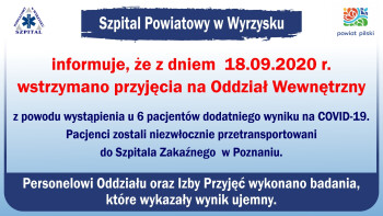 Zamknięty Oddział Wewnętrzny Szpitala w Wyrzysku