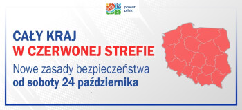 Uwaga mieszkańcy! Cały kraj w czerwonej strefie! 