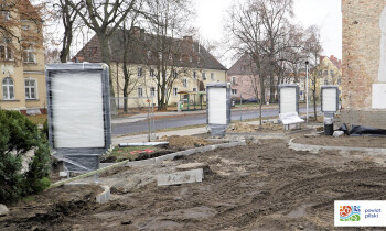 Budowa nowej ścieżki edukacyjnej przy Starostwie Powiatowym 