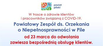 Dokumenty o orzeczenie niepełnosprawności tylko zdalnie