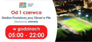 Wydłużone godziny otwarcia Stadionu Powiatowego