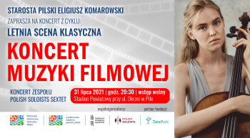 Przeboje muzyki filmowej na Stadionie Powiatowym przy Okrzei