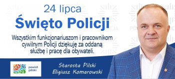 Życzenia z okazji Święta Policji 