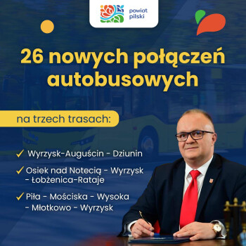 Powstanie 26 nowych połączeń autobusowych!