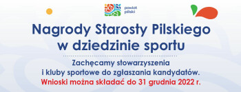 Zgłoś kandydata do nagród Starosty Pilskiego w dziedzinie sportu