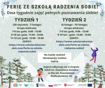 Ferie ze "Szkołą Radzenia Sobie"