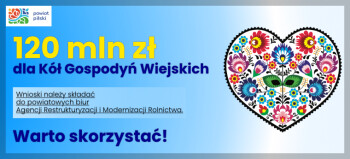 Wsparcie dla Kół Gospodyń Wiejskich. Już można składać wnioski