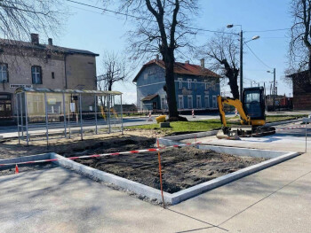 Trwa przebudowa centrum Osieka nad Notecią