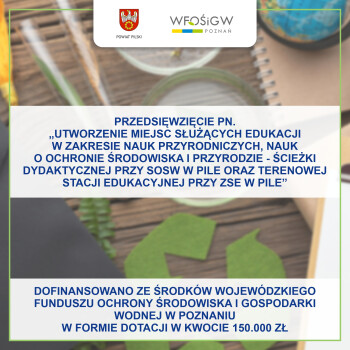 Kolejne działania powiatu w zakresie edukacji ekologicznej