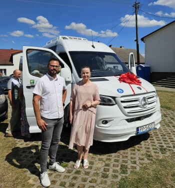 Nowy bus dla seniorów z Gminy Szydłowo