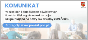 Rekrutacja uzupełniająca do szkół 