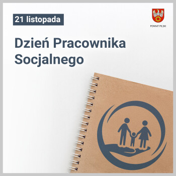 Podziękowania i życzenia dla pracowników socjalnych