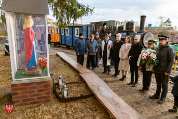 Dzień Kolejarza na stacji Wyrzyskiej Kolejki Powiatowej w Białośliwiu