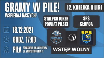 Mecz Stalpro Joker Powiat Pilski z SPS Słupca w hali przy Pola 