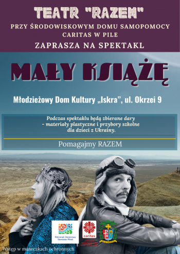 Spektakl Mały Książe w wykonaniu Teatru RAZEM 