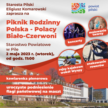 Piknik Rodzinny Polska - Polacy Biało-Czerwoni z okazji Dnia Flagi  