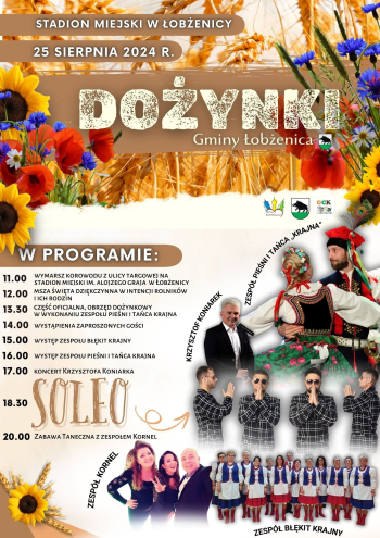 Dożynki Gminne w Łobżenicy 