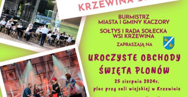 Dożynki Gminy Kaczory w Krzewinie