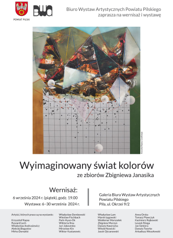 Wernisaż wystawy "Wyimaginowany świat kolorów" w BWA PP 