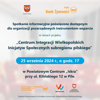 Spotkanie dla organizacji pozarządowych na temat instrumentów wsparcia  