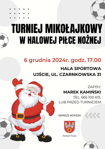 Turniej Mikołajkowy w Halowej Piłce Nożnej