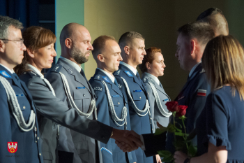 Gratulacje dla kadry Komendy Powiatowej Policji w Pile 