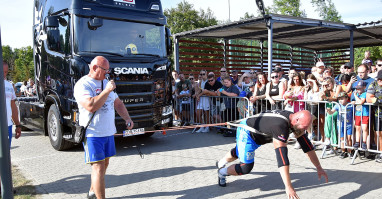 Puchar Polski STRONGMAN na stadionie przy Okrzei w Pile 