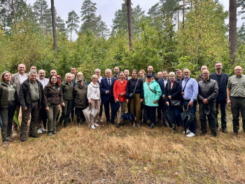 lasy są największym bogactwem naturalnym powiatu pilskiego 