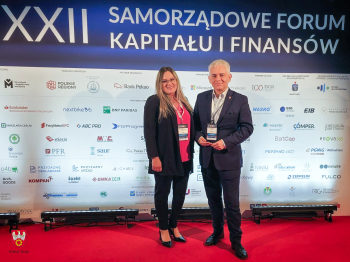 Reprezentanci Powiatu na Samorządowym Forum Kapitału i Finansów 