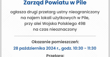 Przetarg na najem nieruchomości w Pile