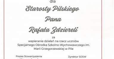 Stowarzyszenie "Otwarte Serca" i SOSW w Pile 