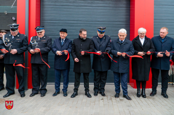 Otwarcie nowej remizy dla OSP w Łobżenicy 