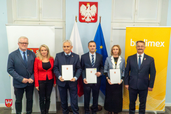 Uczniowie "Budowlanki" będą odbywać praktyki w firmie BUDIMEX 